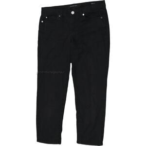 Calvin Klein Jeans Skinny Crop Black Denim Jeans Size 8 Waist 31